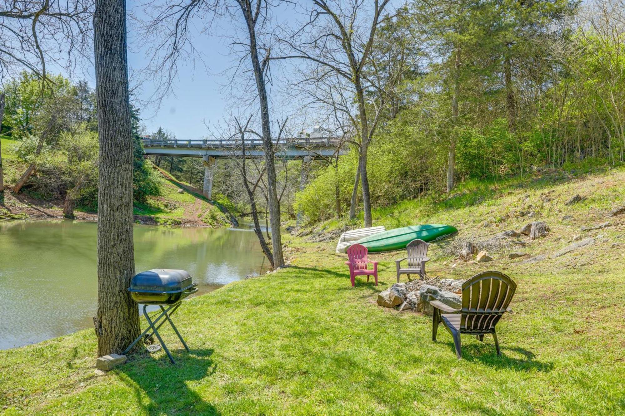 Rileyville Waterfront Virginia Retreat With Canoe, Pets Welcome מראה חיצוני תמונה